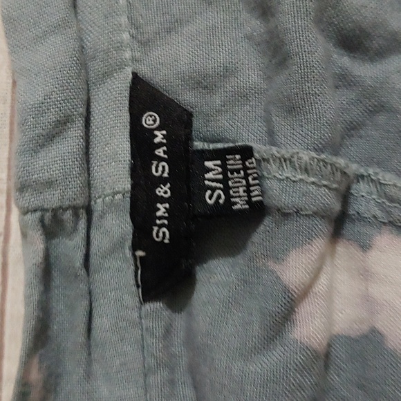 Sim & Sam Blue Tie-Dye Kimono - Picture 6 of 9